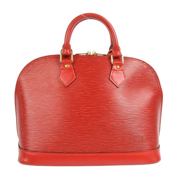 Louis Vuitton Handbags - Auth Louis Vuitton Epi Red alma NEW discontinued